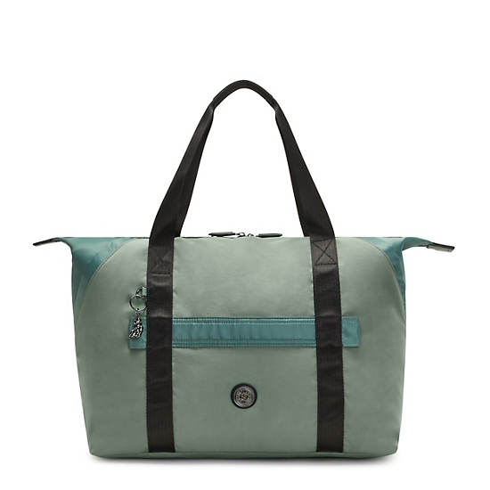 Sacs Fourre Tout Kipling Art Medium Mode Vert | FR 1769VR